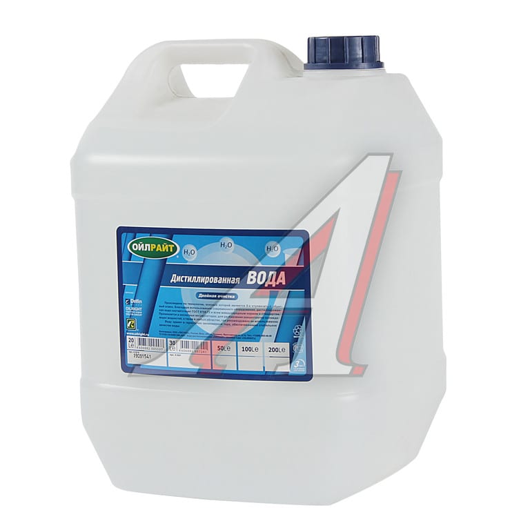 Вода дистиллированная 20л OILRIGHT