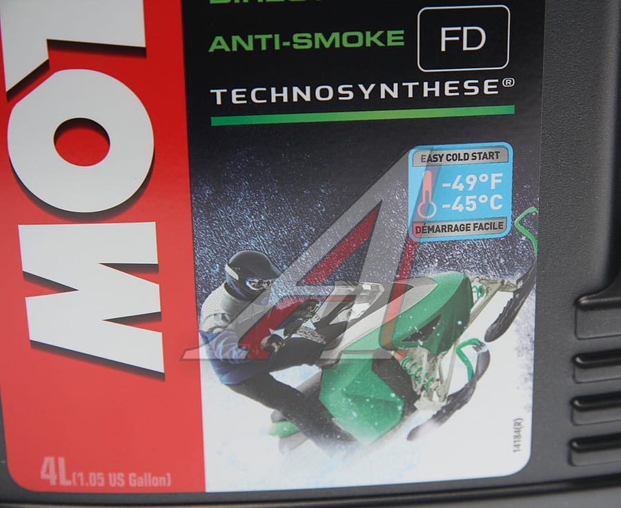 Масло моторное для 2-х тактных двигателей MOTUL SNOWPOWER ESTER 2T синт.4л