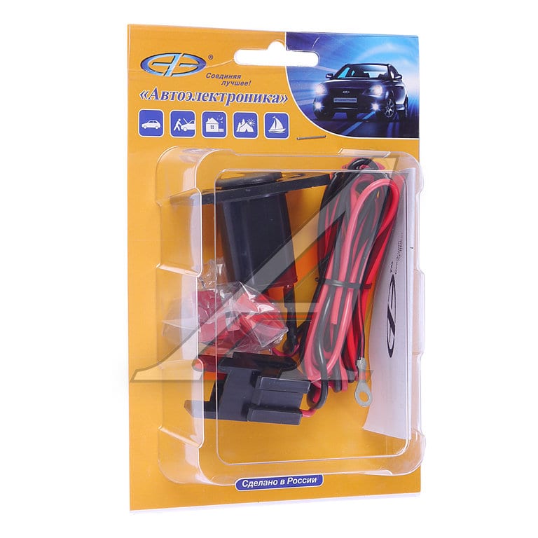 Разъем прикуривателя 12V 5А 1.5м. дополнительный АЭНК