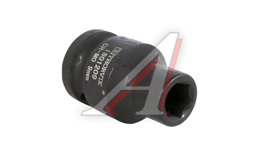 Головка торцевая 1/2" 9мм 6-ти гранная ударная THORVIK