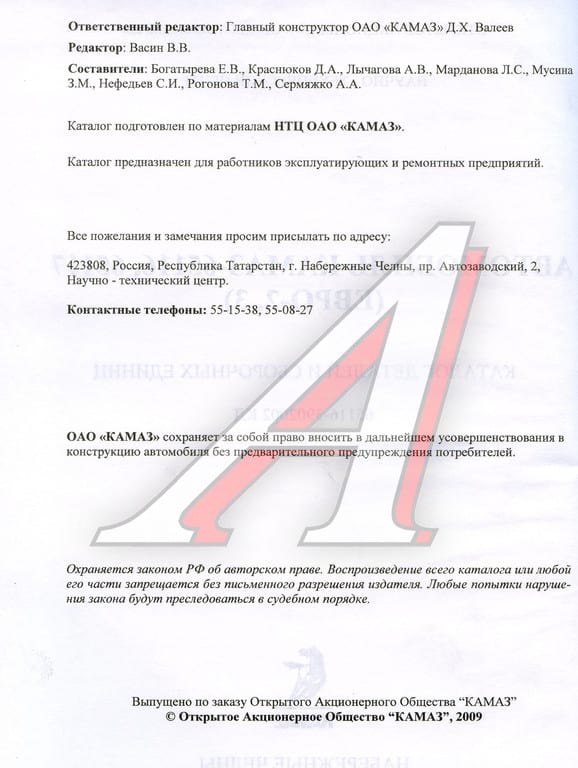 Книга КАМАЗ-65116, 65117 с двигателями ЕВРО-2, ЕВРО-3 (2008г.)