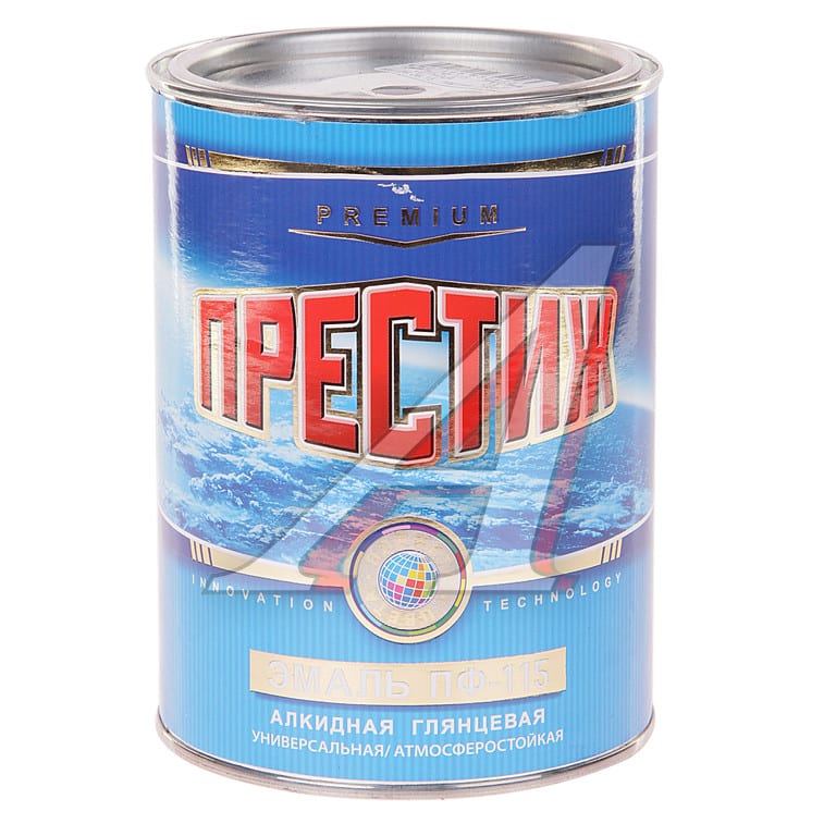 Краска черная 900г ПФ-115