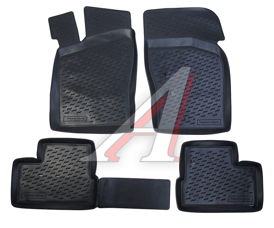 Коврик салона DAEWOO Nexia (08-) полиуретан 4шт. PETROPLAST