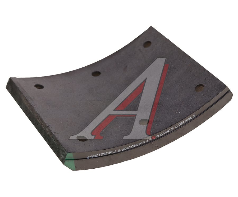 Накладка тормозной колодки JAC N120 передняя нижняя (1шт.) OE