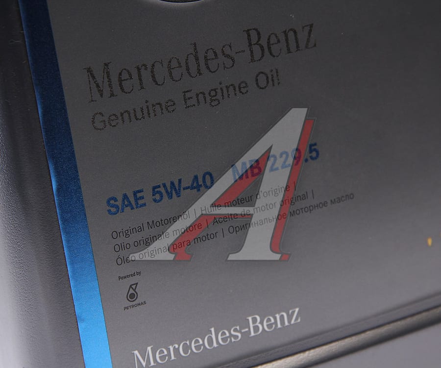 Масло моторное MERCEDES 5W40 синт. MB 229.5 5л (A000989630813AAEE)