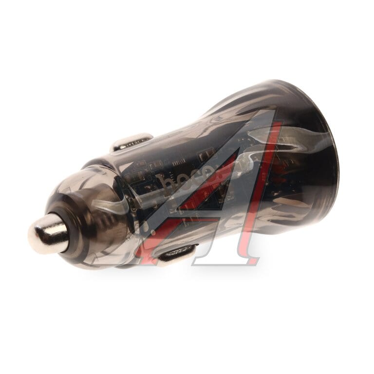 Устройство зарядное в прикуриватель 1USB + 1 Type C 12-24V HOCO