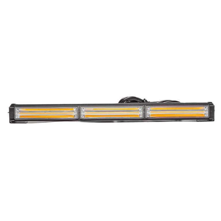 Маяк балка светодиод. 12/24V 18Вт кронштейн стробоскоп 1 стор.(3 блока COB) AVTOELECTRICA