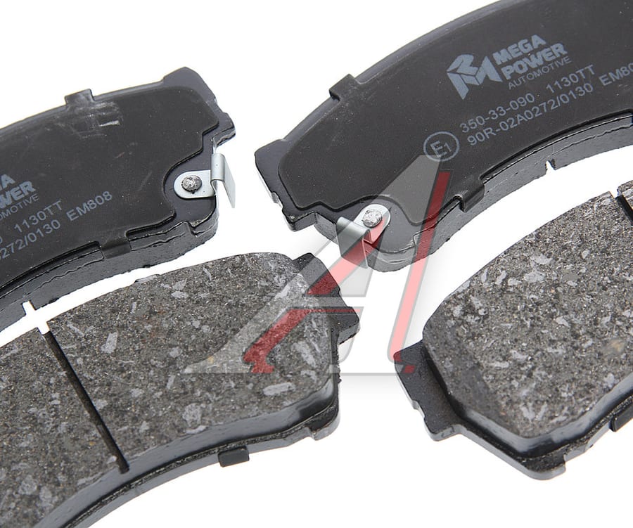 Колодки тормозные MAZDA 6 (GH) (08-) (1.8/2.0/2.5) передние (4шт.) MEGAPOWER
