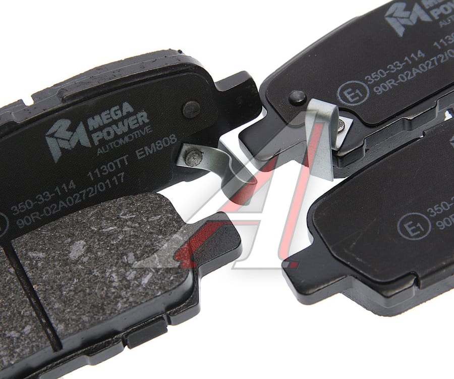Колодки тормозные NISSAN X-Trail, Qashqai, Murano INFINITI FX35, 45 задние (4шт.) MEGAPOWER