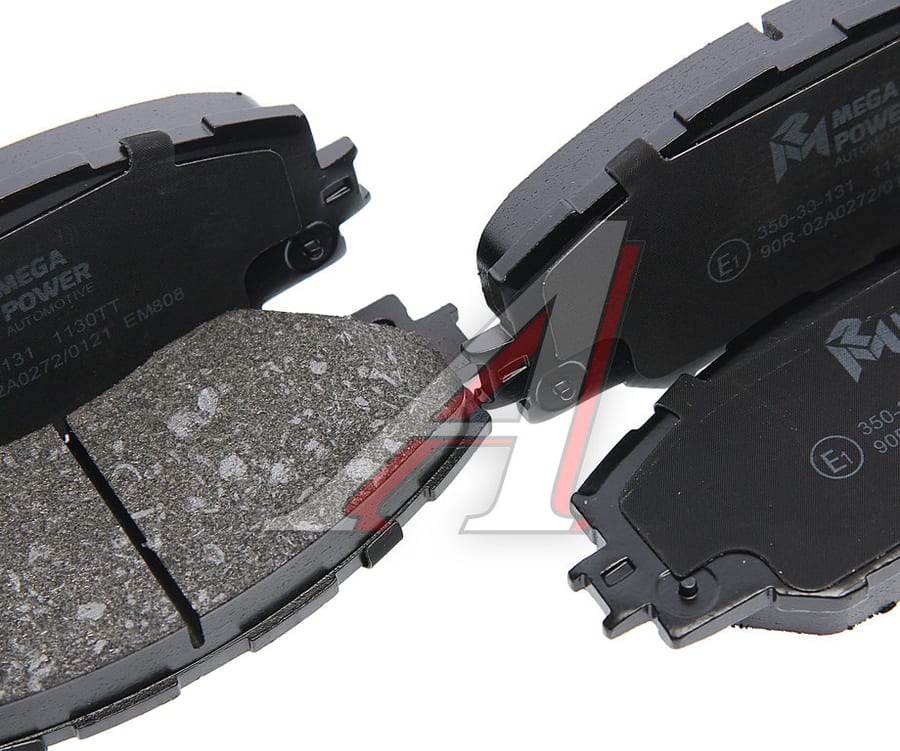 Колодки тормозные TOYOTA Auris (07-), Rav 4 (09-, 13-) передние (4шт.) MEGAPOWER