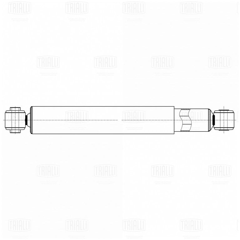 Амортизатор MERCEDES Atego передний (410/692 14х50 14х40 O/O) TRIALLI