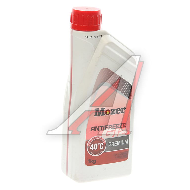 Антифриз красный -40C 1кг G12+ MOZER