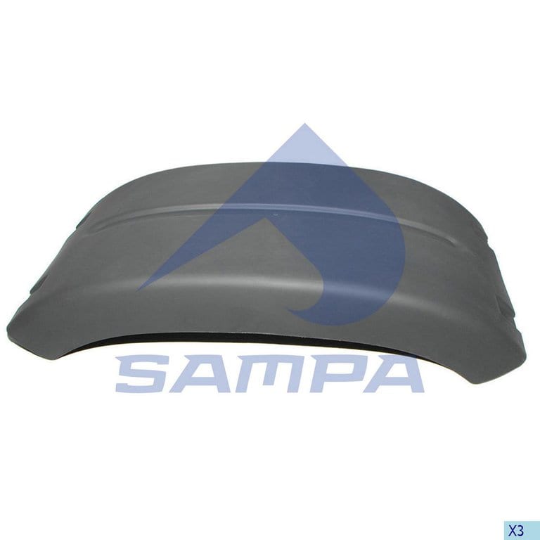 Крыло MAN TGA, TGX, TGS заднее левое/правое верхняя часть SAMPA