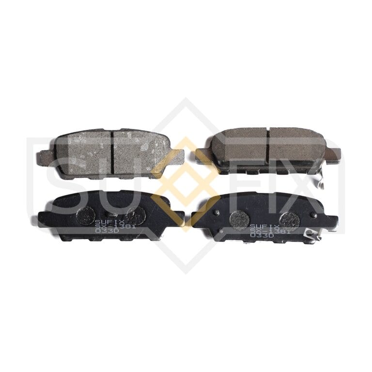 Колодки тормозные NISSAN X-Trail, Qashqai, Murano INFINITI FX35, 45 задние (4шт.) SUFIX