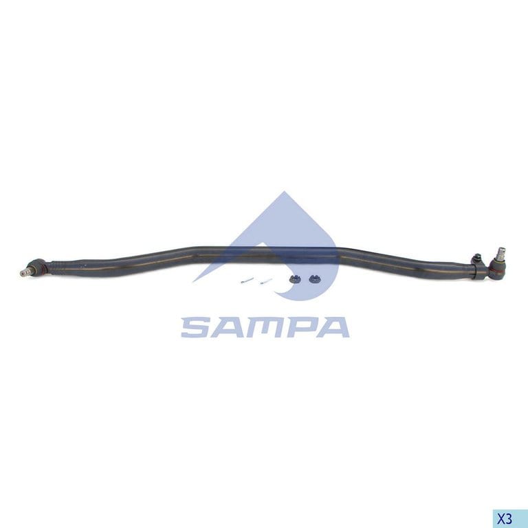 Тяга рулевая SCANIA P, G, R, T series поперечная L=1625мм SAMPA