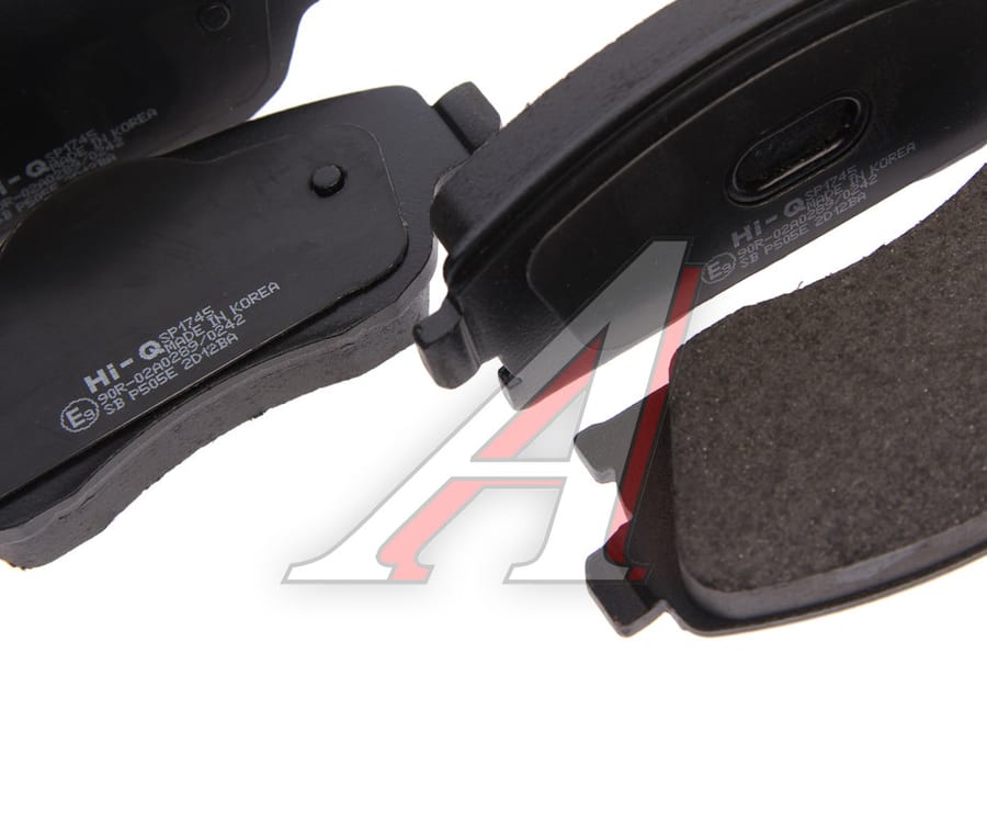 Колодки тормозные OPEL Corsa C (01-), Tigra B (04-) передние (4шт.) SANGSIN