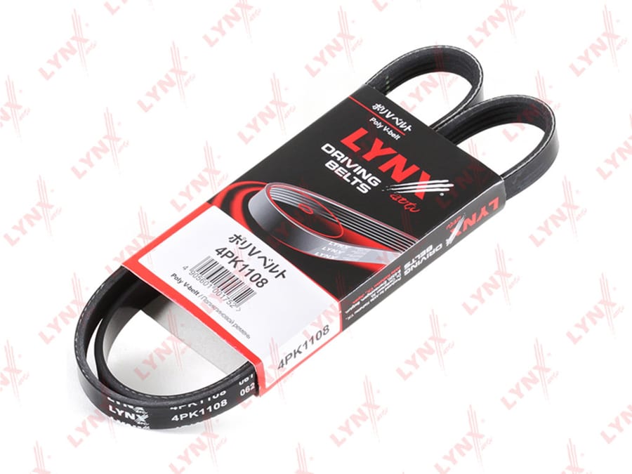 Ремень приводной поликлиновой 4PK1108 LYNX