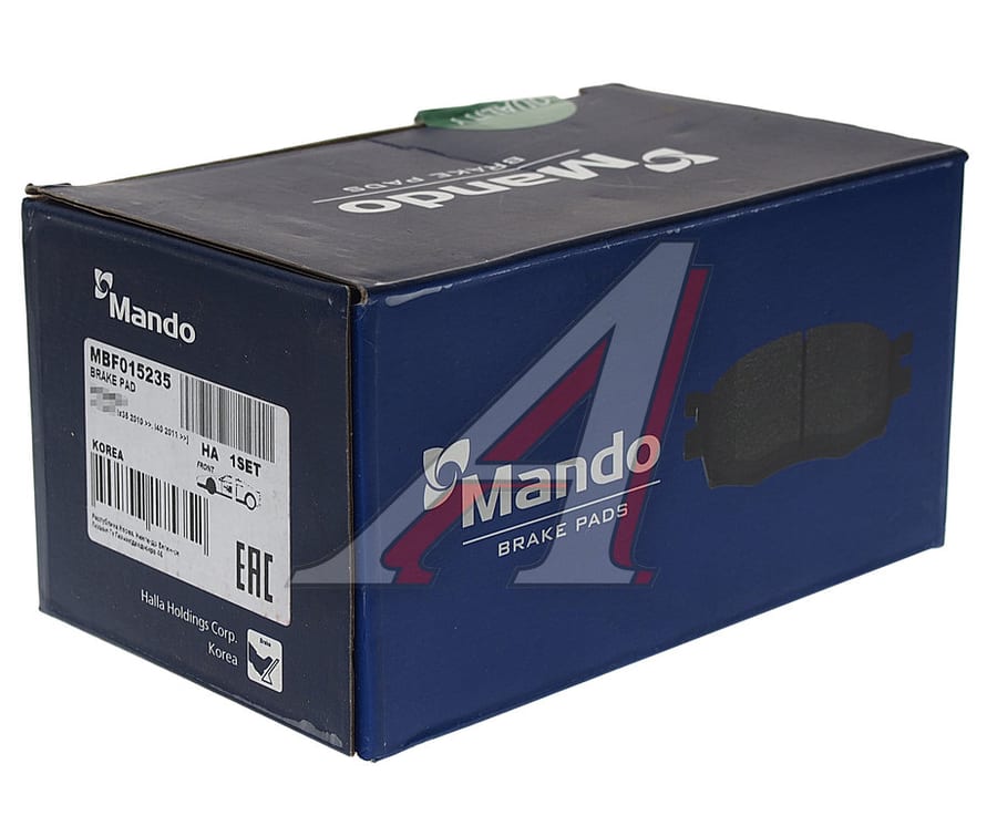 Колодки тормозные HYUNDAI i40 (11-) передние (4шт.) MANDO