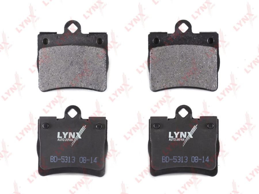 Колодки тормозные MERCEDES C (W202) (93-01) задние (4шт.) LYNX