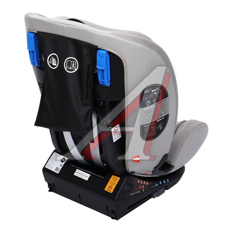 Автокресло детское 0-36кг (0+I-ll-IlI) 0-12лет grey OREX Isofix HAPPY BABY