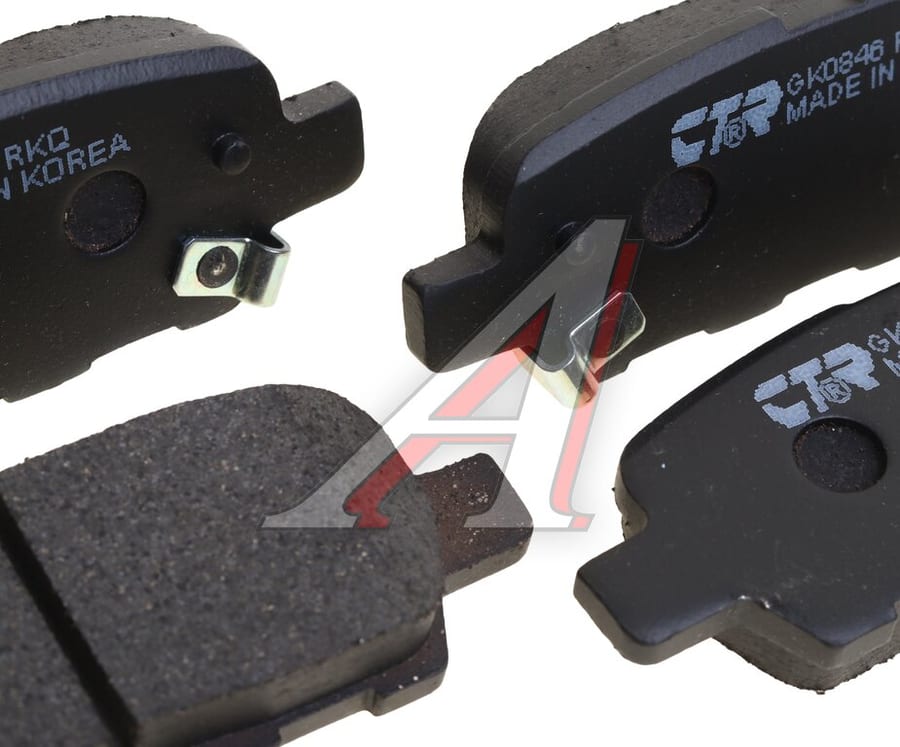 Колодки тормозные NISSAN Qashqai задние (4шт.) CTR