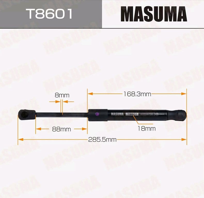 Амортизатор OPEL Astra H (07-) крышки багажника MASUMA