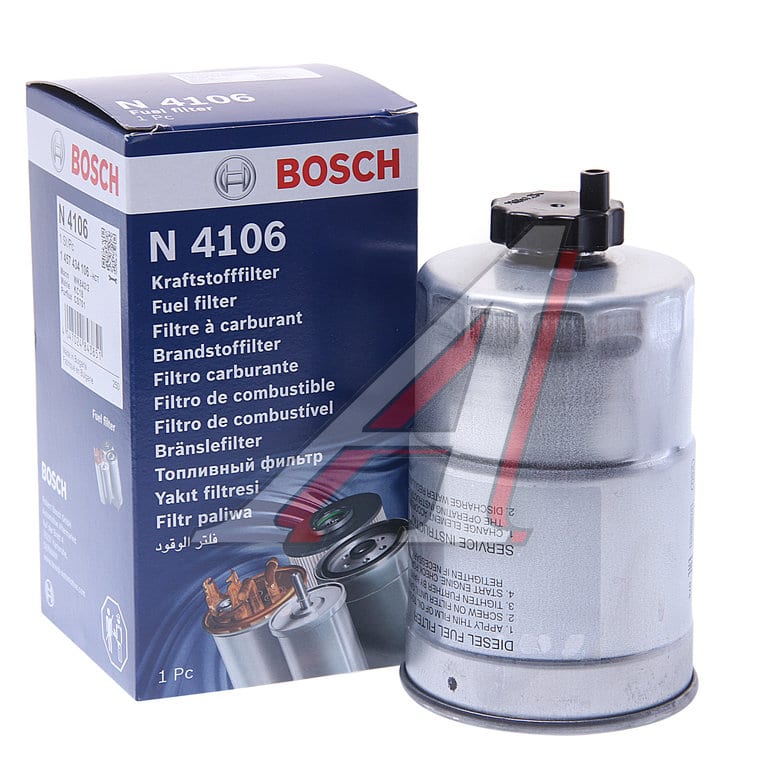 Фильтр топливный УАЗ тонкой отчистки ЗМЗ-514 (гайка) BOSCH