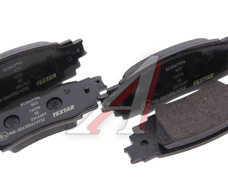 Колодки тормозные TOYOTA Camry (17-) задние (4шт.) TEXTAR