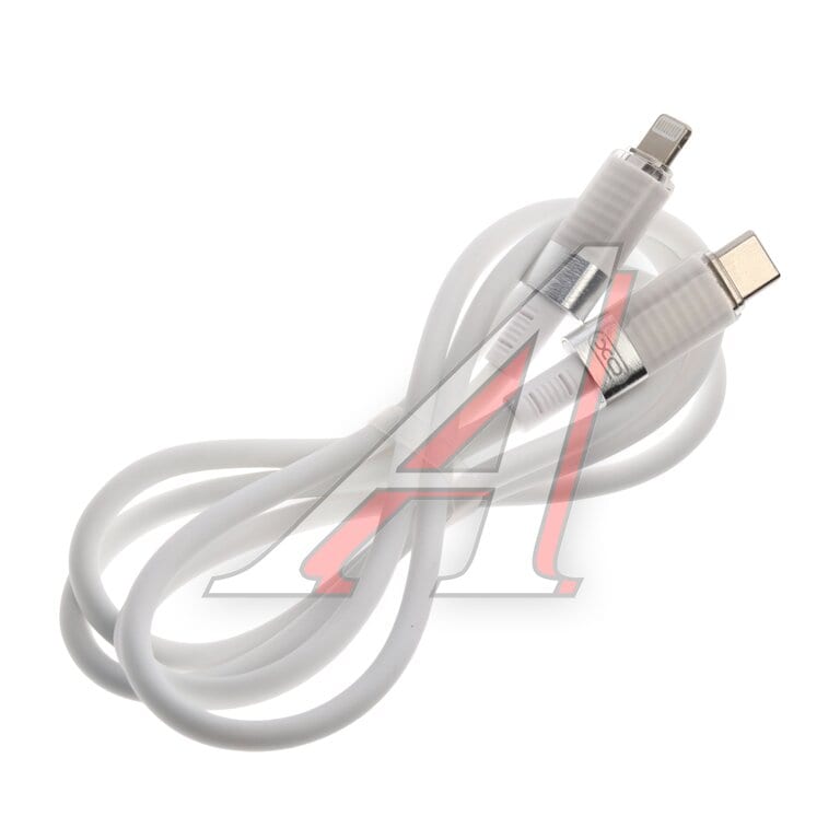 Кабель iPhone (5-)-USB Type C 30W 1м белый XO