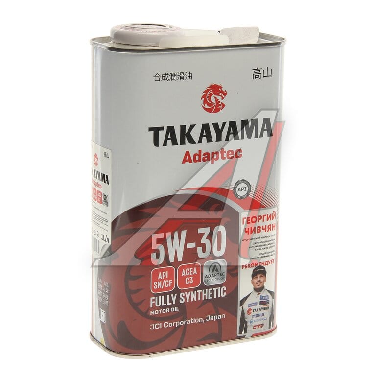 Масло моторное TAKAYAMA Adaptec C3 5W30 синт.1л