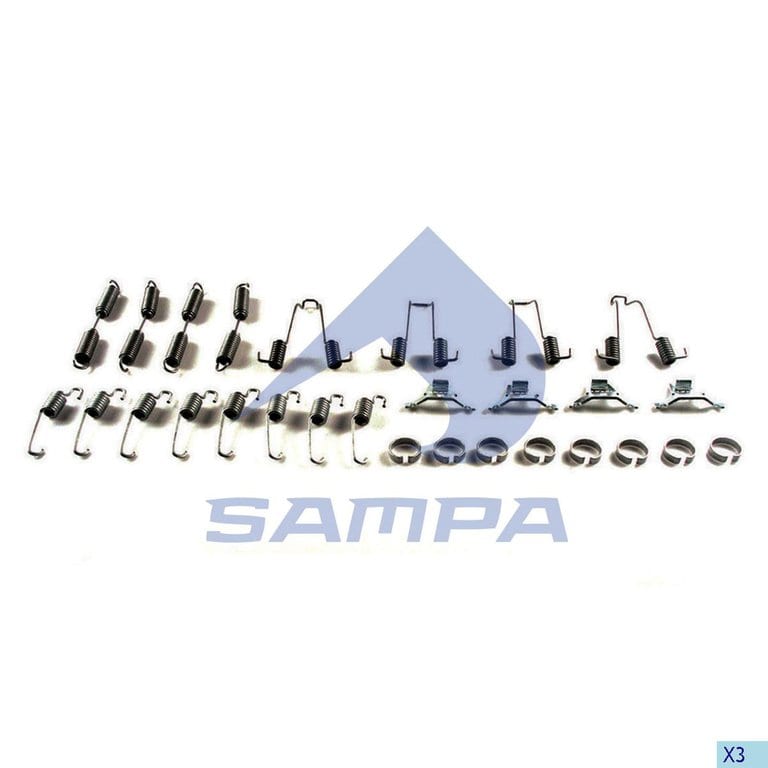 Ремкомплект BPW ECO колодок тормозных SAMPA