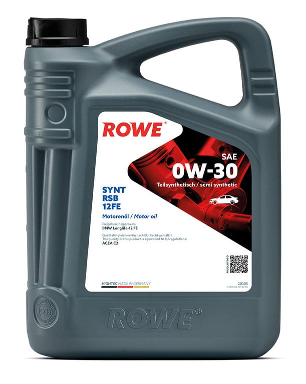 Масло моторное ROWE HIGHTEC SYNT RSB 12FE С2/SP 0W30 синт.5л