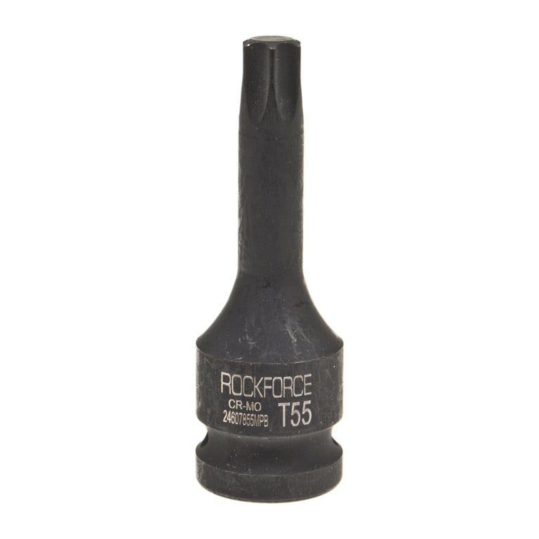 Бита-головка 1/2" TORX T55 ударная ROCKFORCE