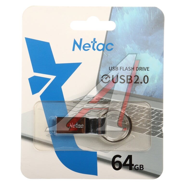 Карта памяти USB 64GB NETAC