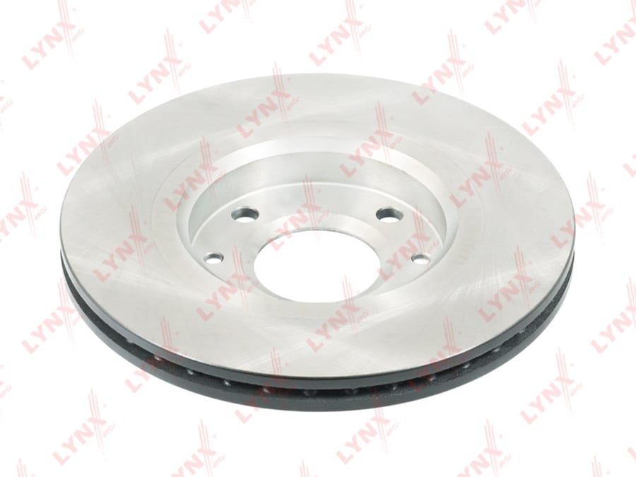 Диск тормозной PEUGEOT 207, 208, 307 CITROEN C3, C4, C5 передний (1шт.) LYNX