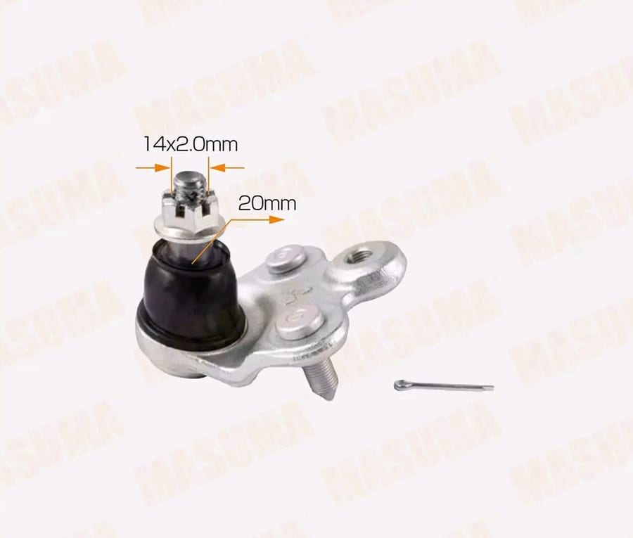 Опора шаровая HONDA Civic 4D (06-12) левая MASUMA