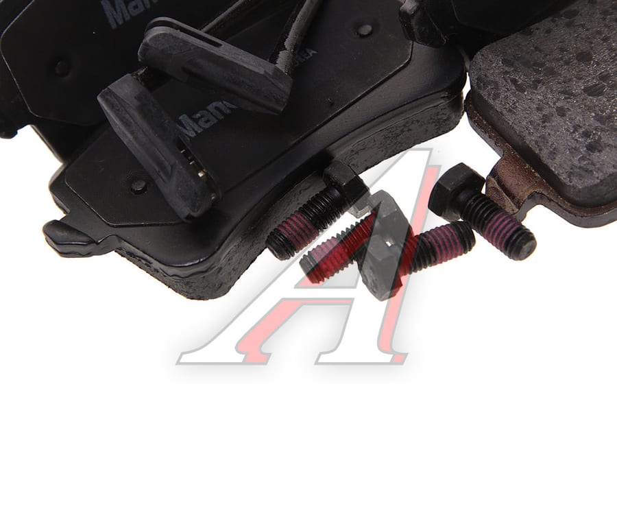 Колодки тормозные AUDI A8 (09-) задние (4шт.) MANDO