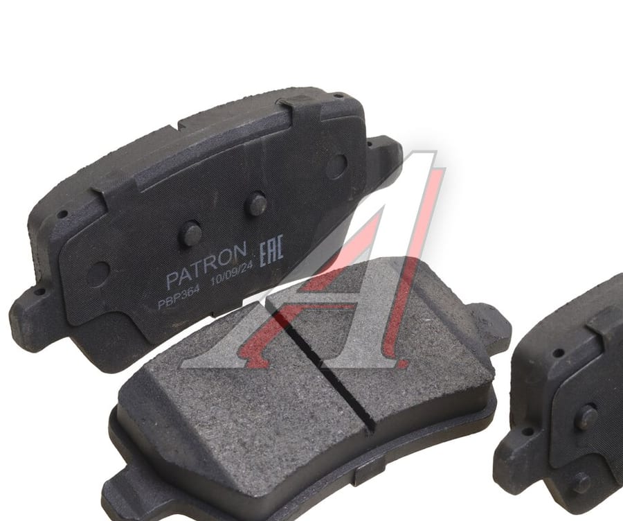 Колодки тормозные МОСКВИЧ 3 JAC JS4 задние (4шт.) PATRON
