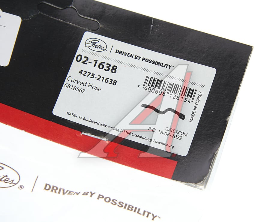 Патрубок OPEL Astra H (04-) отопителя верхний GATES