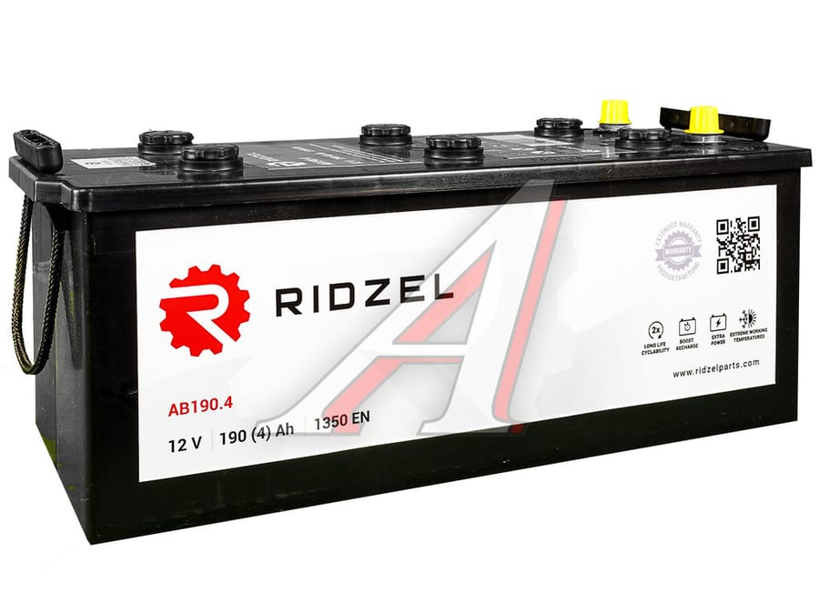 Аккумулятор RIDZEL 190А/ч