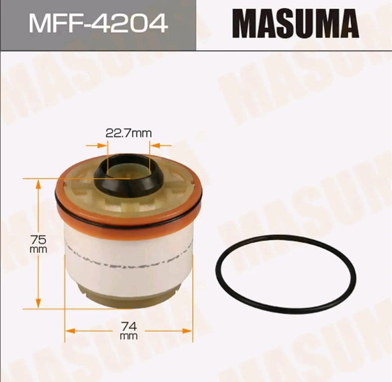 Фильтр топливный TOYOTA Hilux (05-) MASUMA