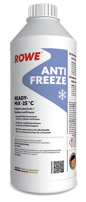 Антифриз синий -25C 1.5л G11 HIGHTEC Ready-Mix ROWE