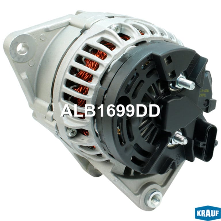 Генератор КАМАЗ IVECO дв.CUMMINS ISBe Е3 28В 70А (замена 0124555005) KRAUF