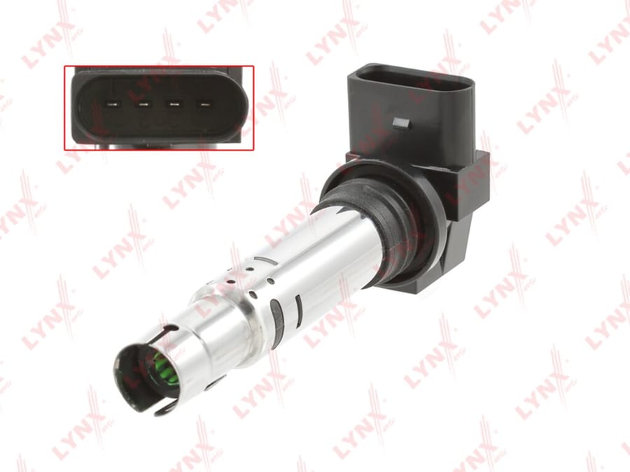 Катушка зажигания VW AUDI SEAT SKODA (1.2/1.4/1.6) (16V/FSI/TSI/TFSI) LYNX