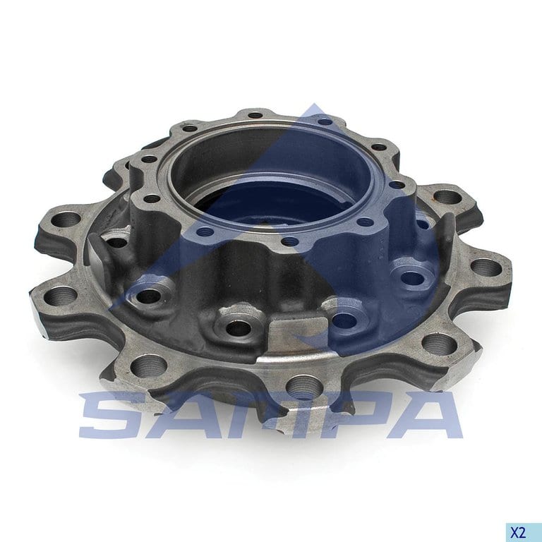 Ступица SCANIA передняя (без подшипника) SAMPA