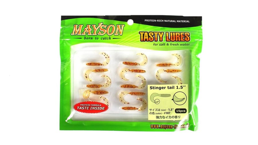 Виброхвост MAYSON Stinger Tail 1.5 (уп.15шт)-107