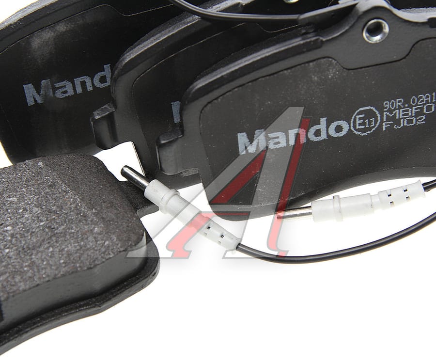 Колодки тормозные PEUGEOT 407, 407SW, 607 9D, 9U (00-) (1.6/3.0) передние (4шт.) MANDO