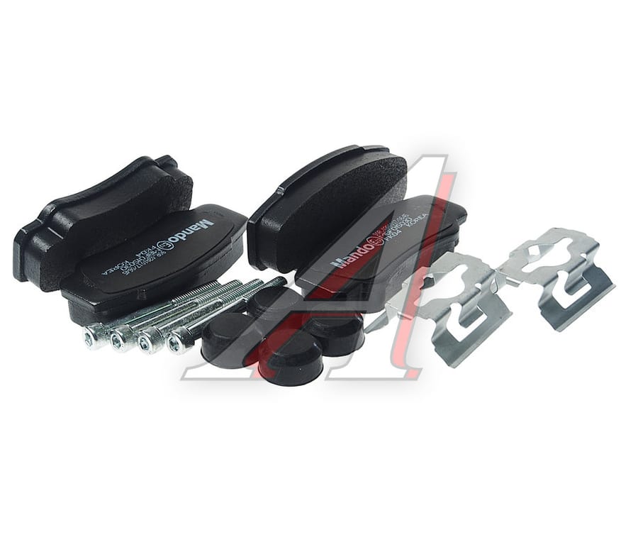 Колодки тормозные PEUGEOT Boxer CITROEN Jumper FIAT Ducato (94-) задние (4шт.) MANDO