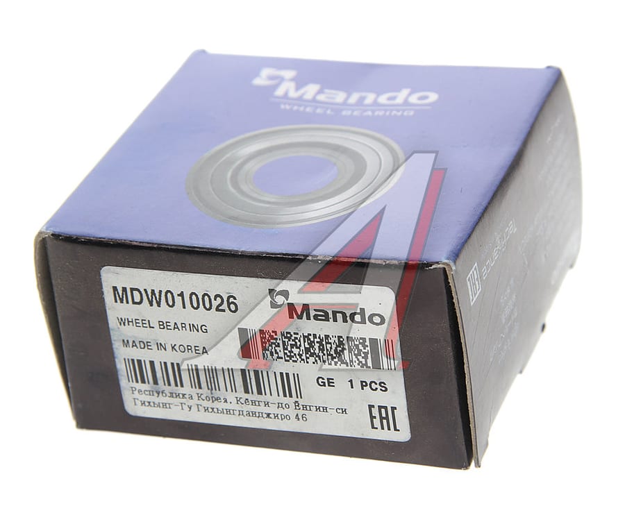 Подшипник ступицы HYUNDAI Solaris (10-) KIA Rio (11-) передней MANDO