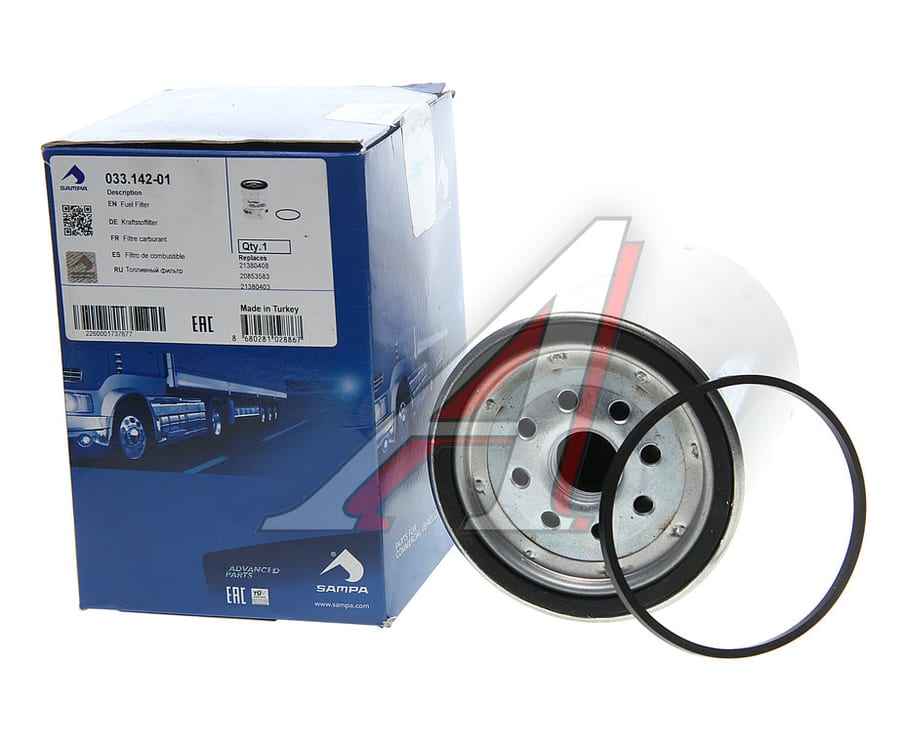 Фильтр топливный HYUNDAI HD65, 78, County дв.D4DD VOLVO RENAULT сепаратор SAMPA